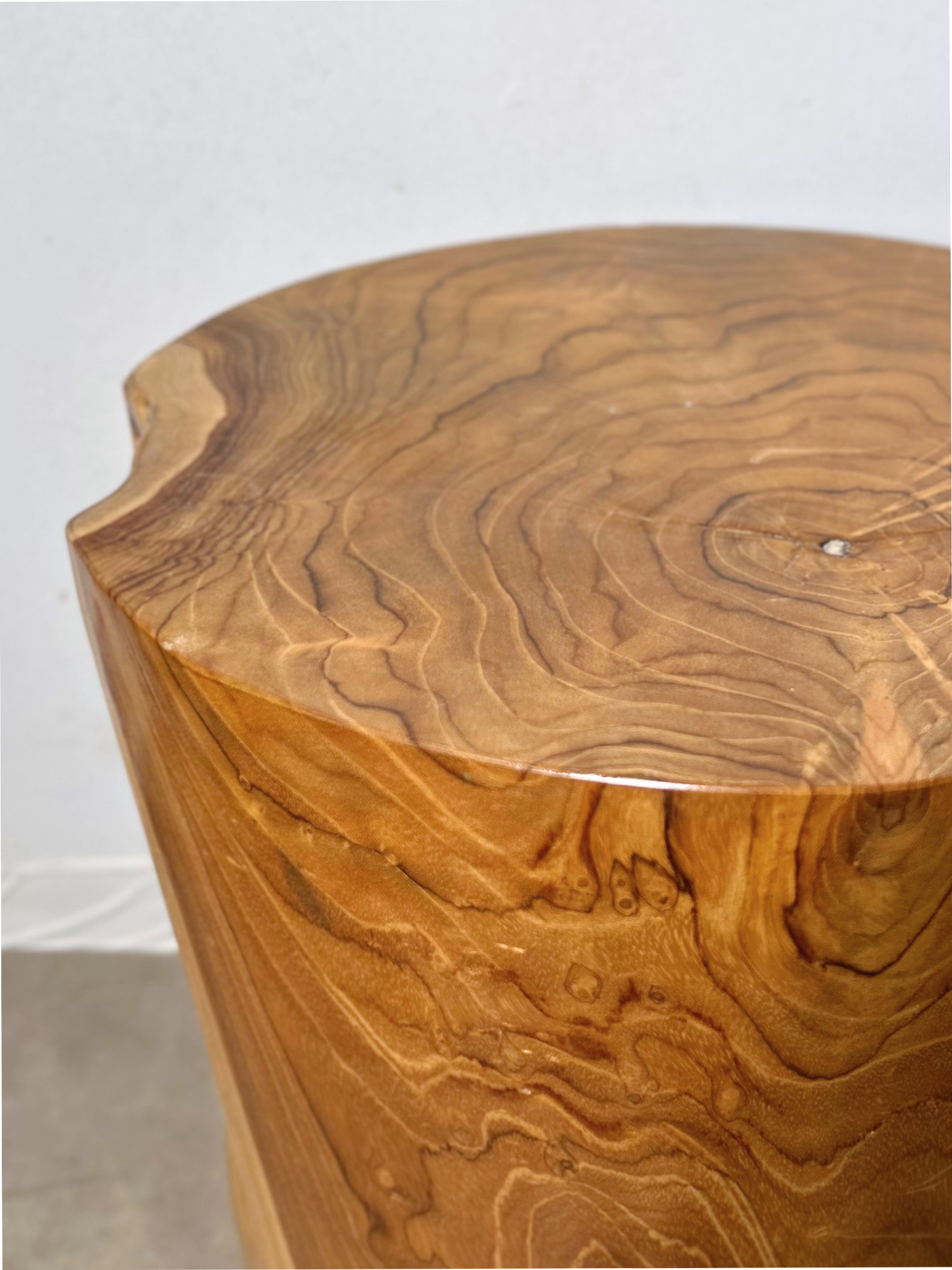 Teak Round Stool