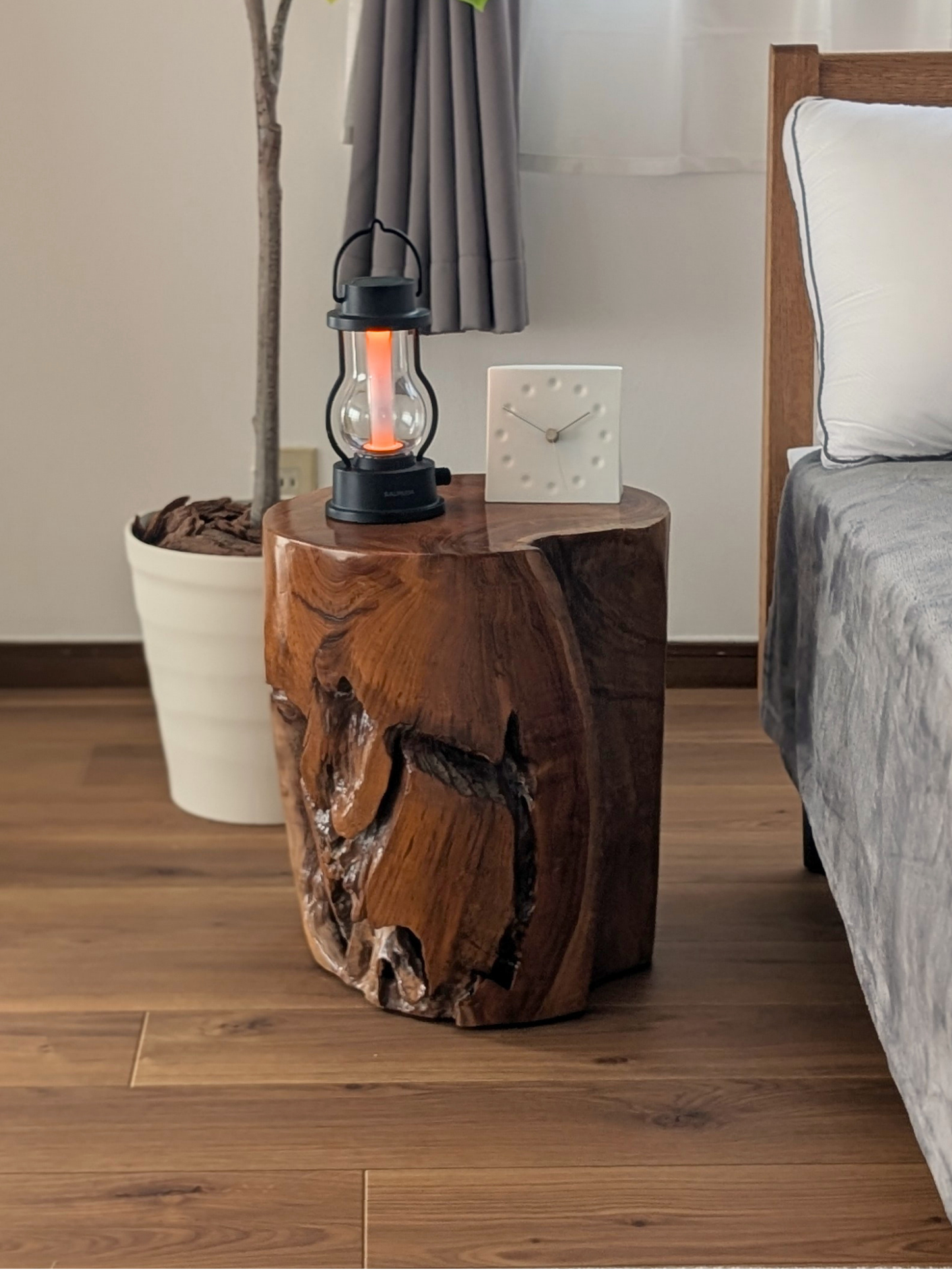 Teak Round Stool